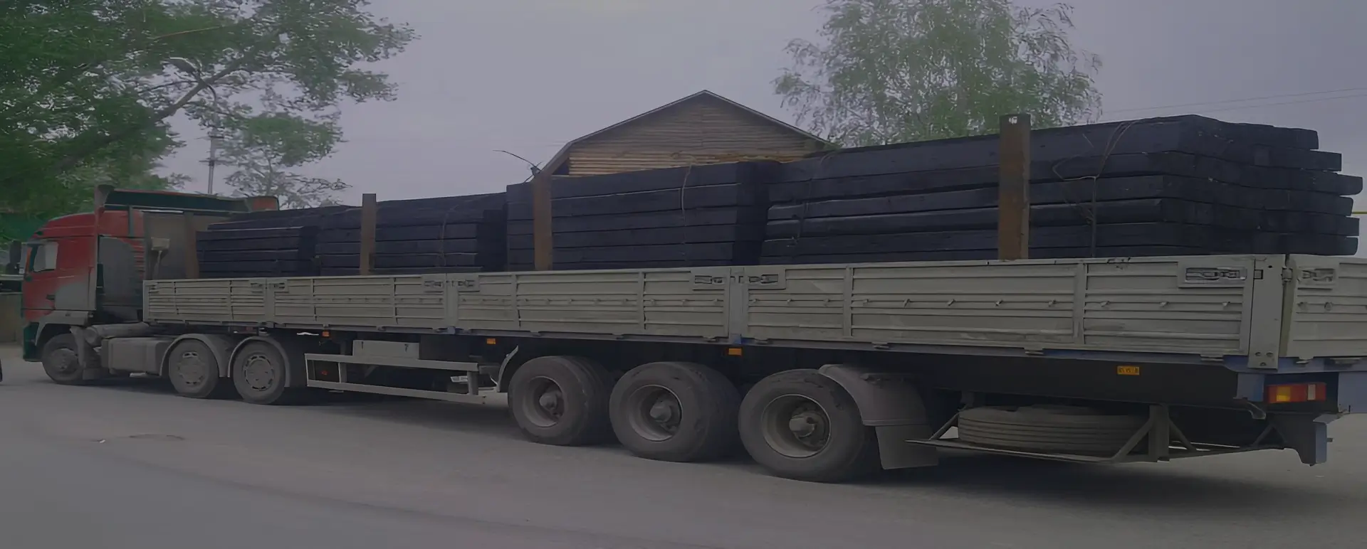 Сервис от транспортной компании по доставке шпал по России из Сызрани автотранспортом